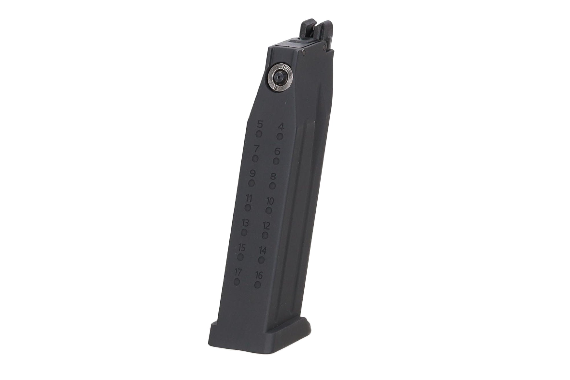 CyberGun FN509 21-round Low-Cap CO2 Magazine – Black-1