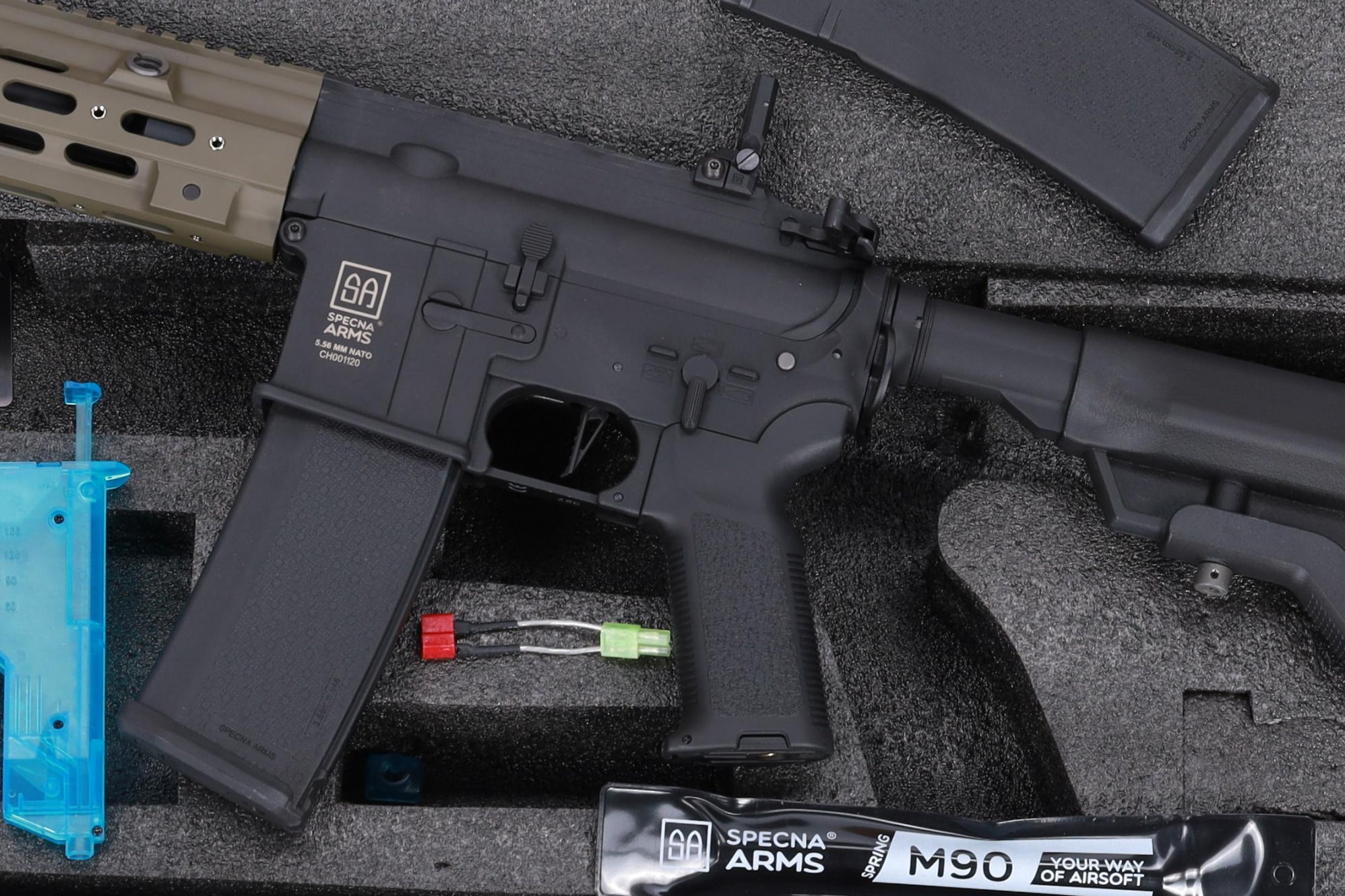 Specna Arms SA-CH30 CORE™ Gen.2 HAL ETU airsoft Carbine Olive-3