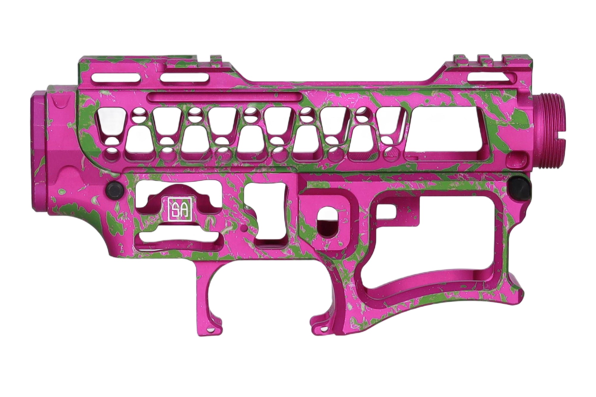 Specna Arms x Mancraft CNC Speedsoft Splash Anodised kit for M4/M16 replicas Violet-1