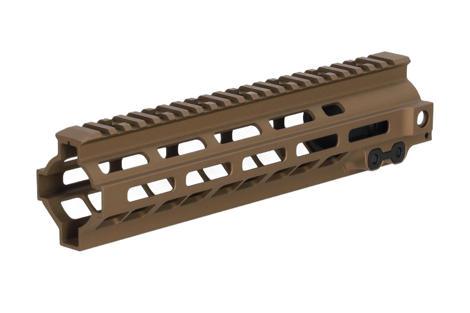 Specna Arms MK8-style M-LOK 9.5" mounting rail for M4/AR15 replicas - Chaos Bronze-1