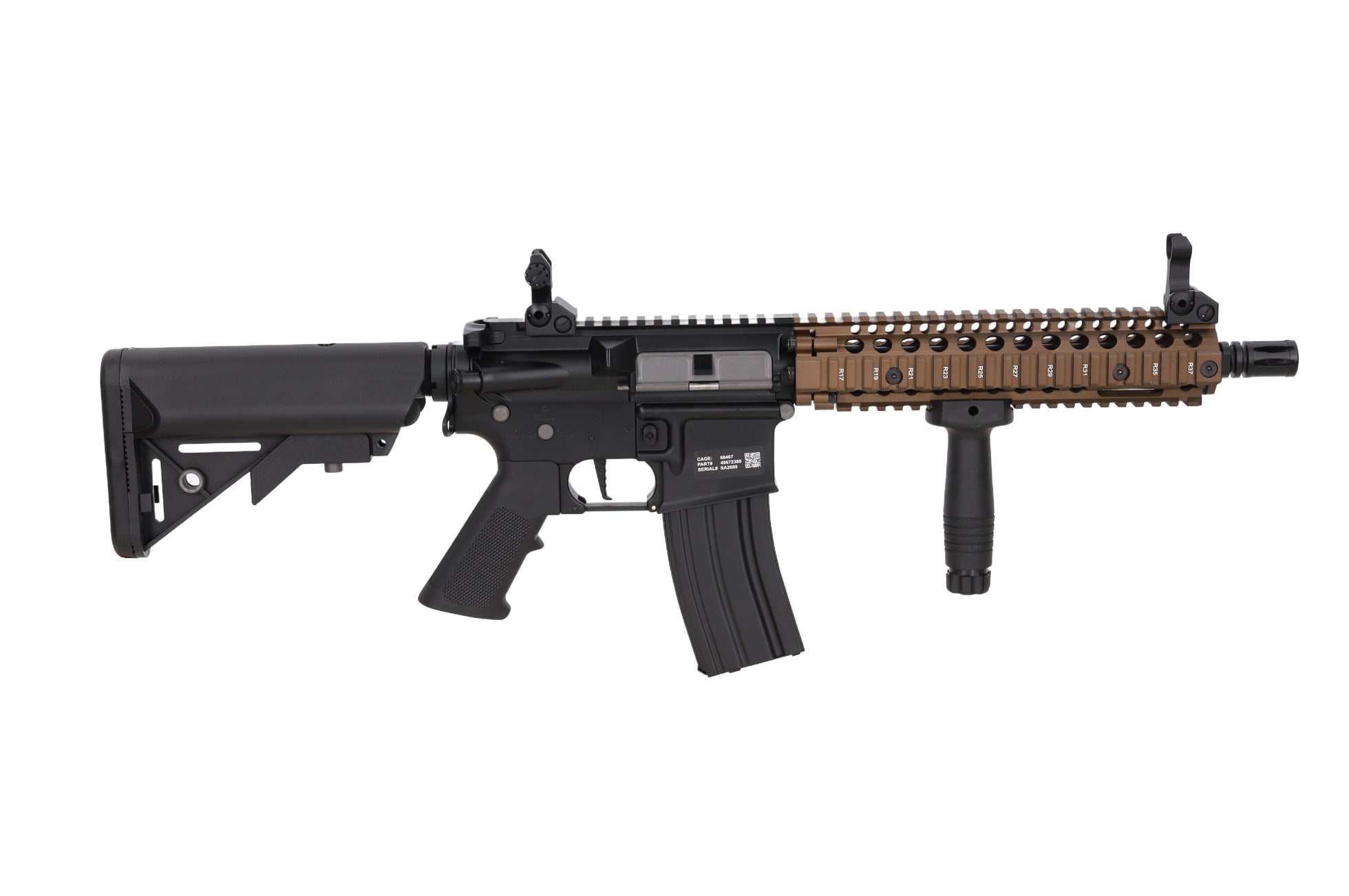 Colt x Daniel Defense MK18 SA-E19 EDGE Gen.2 AEG Assault Rifle 10.5" – Chaos Bronze-2