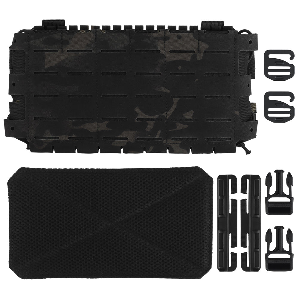 Buckle Up Laser-Cut Wosport front panel VE-77-ACC-03 Multicam Black-2