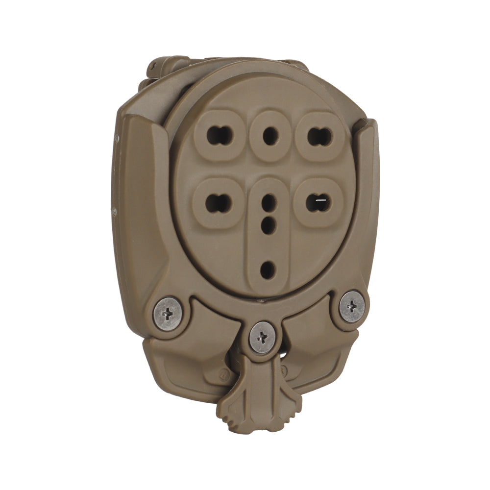 Universal tactical holster adapter 360 degrees Wosport GB-ACC-20 Tan-1