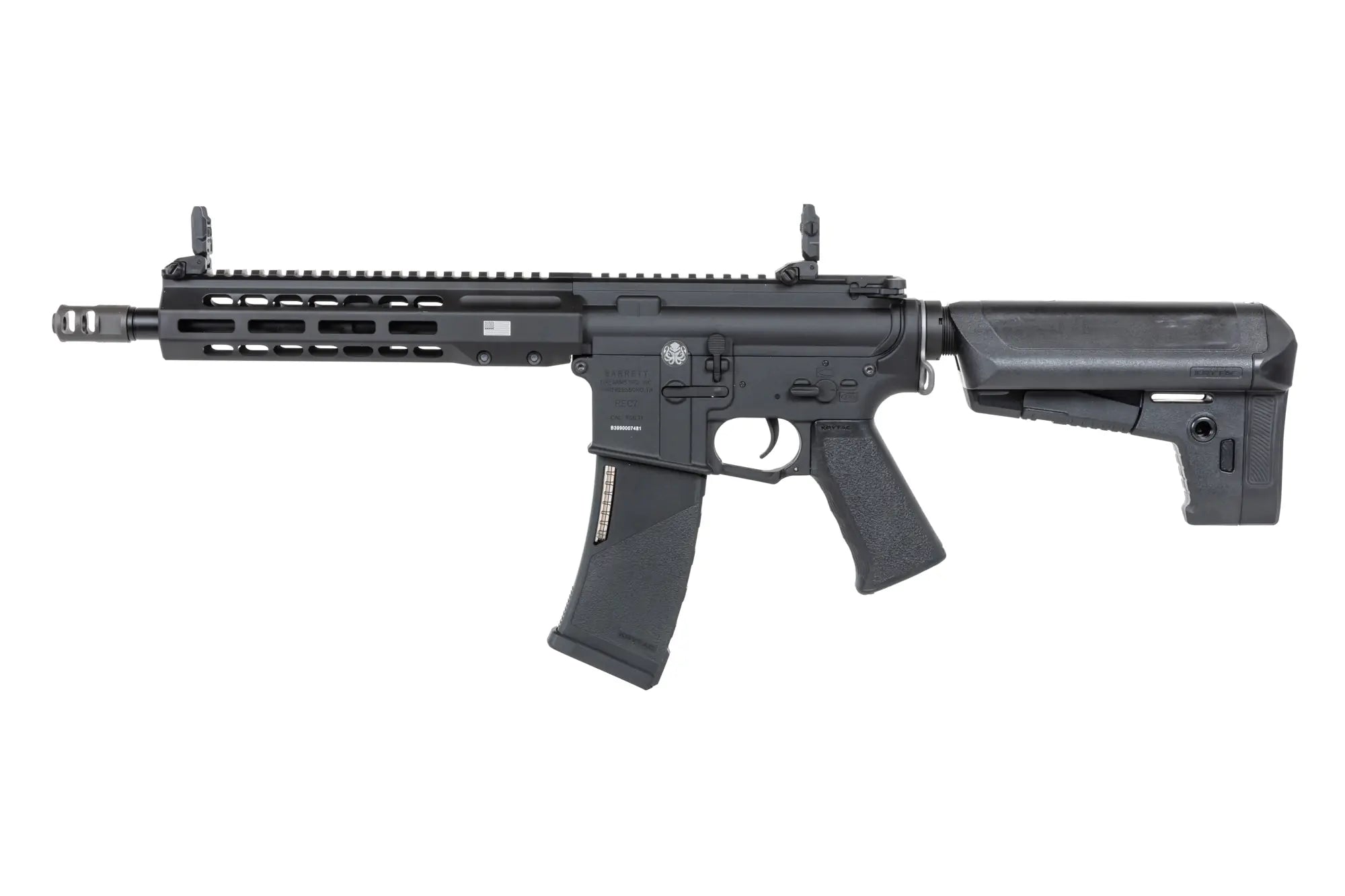 Krytac Barrett REC7 DI SBR airsoft Carbine Black-1