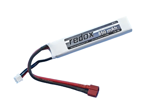 Redox LiPo 850 mAh 7,4V 20C battery