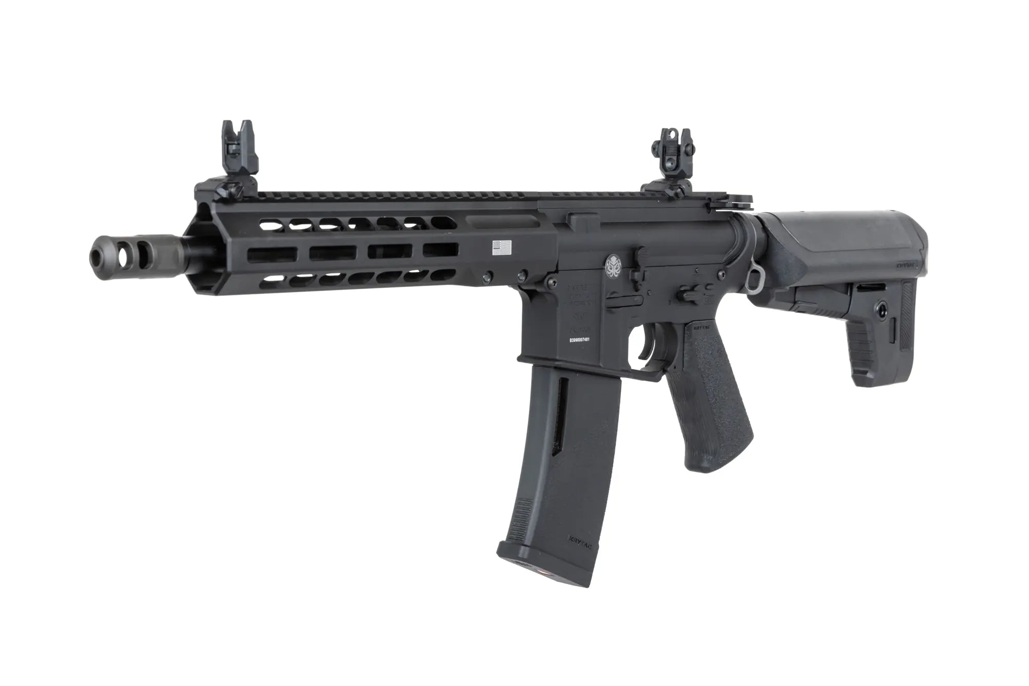 Krytac Barrett REC7 DI SBR airsoft Carbine Black-2