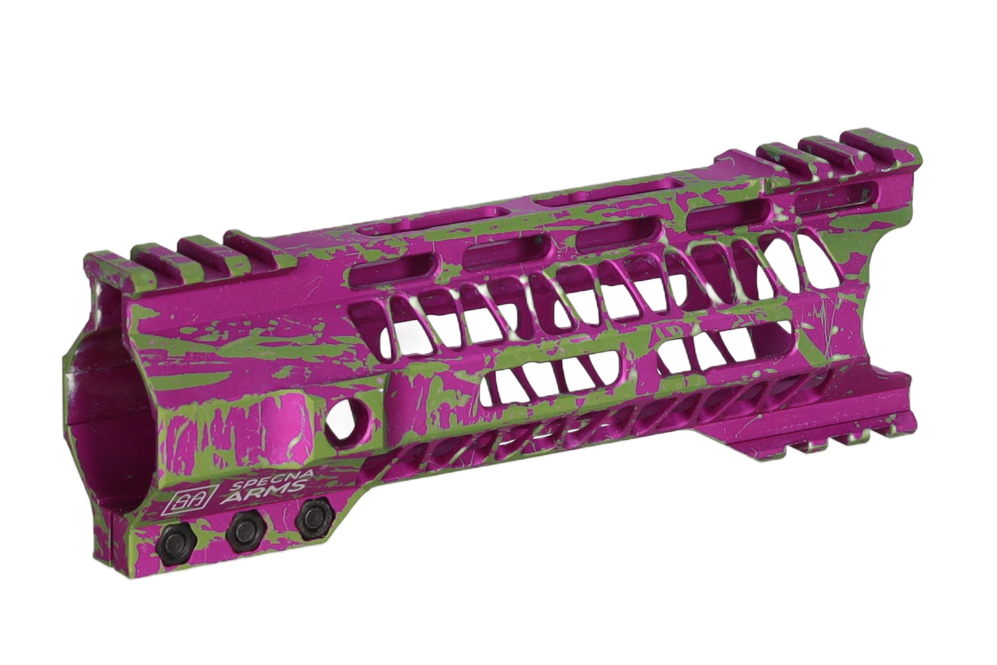 Specna Arms x Mancraft CNC Speedsoft Splash Anodised kit for M4/M16 replicas Violet-2