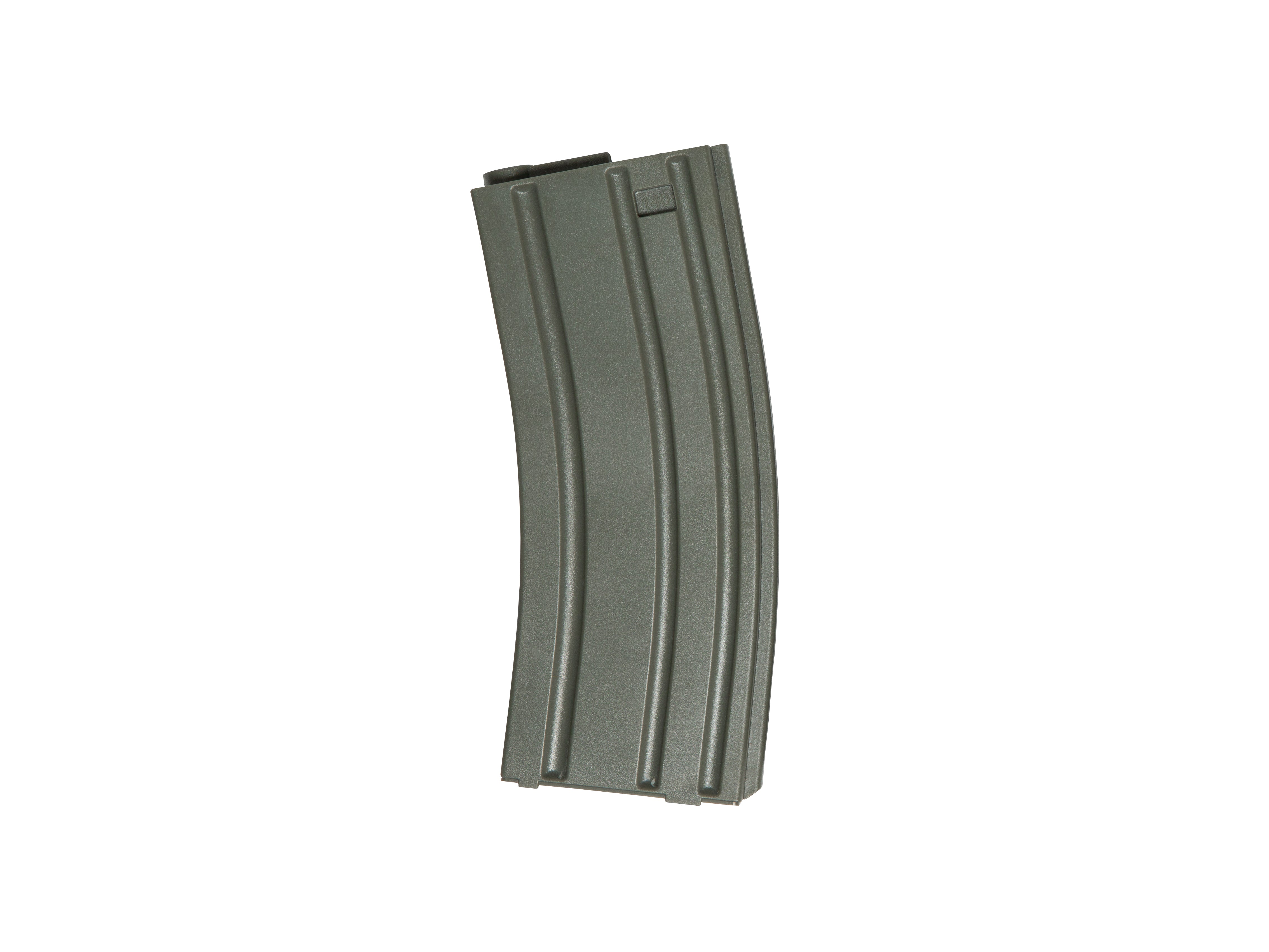 ASG M4 / AR15 Mid-Cap Magazine, 140 BBs, Plastic - Green