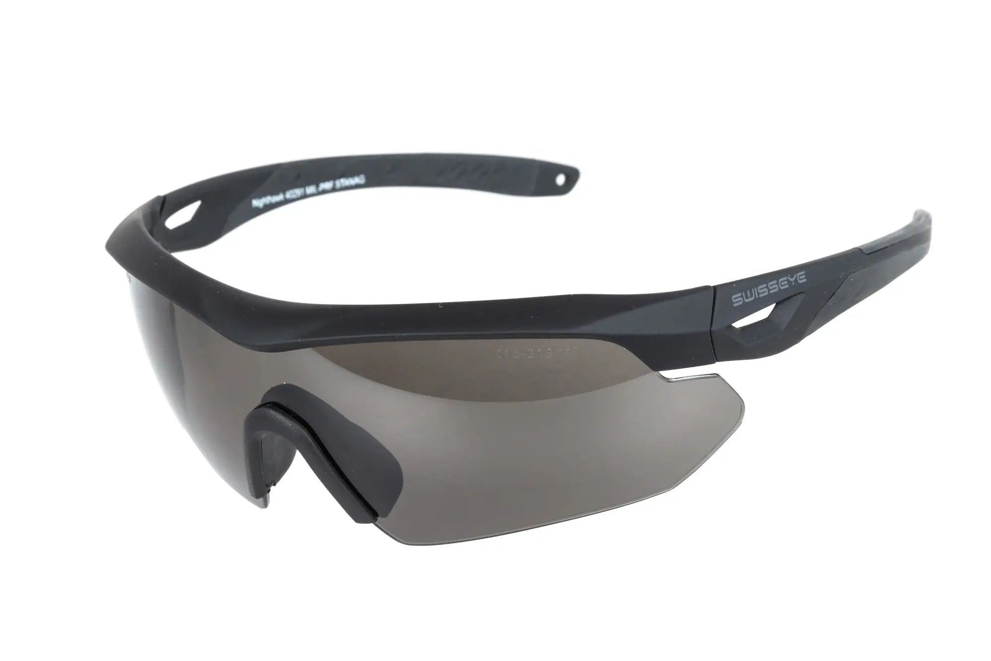 Swiss Eye Nighthawk Safety Glasses Black-1