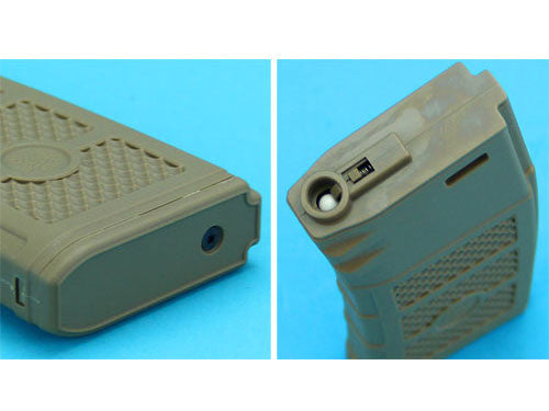 Airsoft Mania M4/M16 Mid-Cap Magazine 130rds (FDE)-2