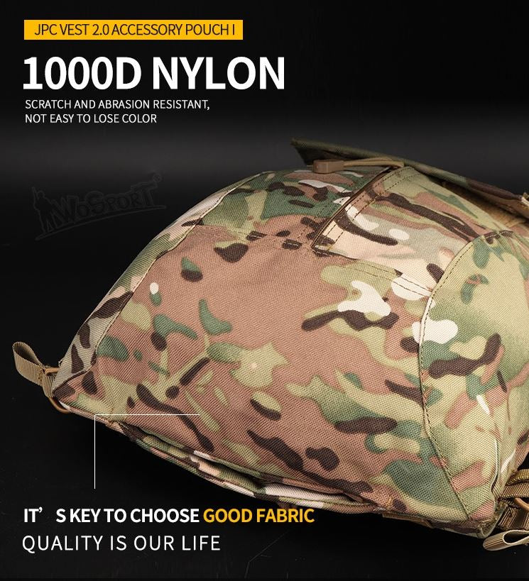 JPC vest 2.0 Accessory Bag I - OD Home > All products > Airsoft equipment and guns cases > Army backpacks and bags > Camelbags Wosport