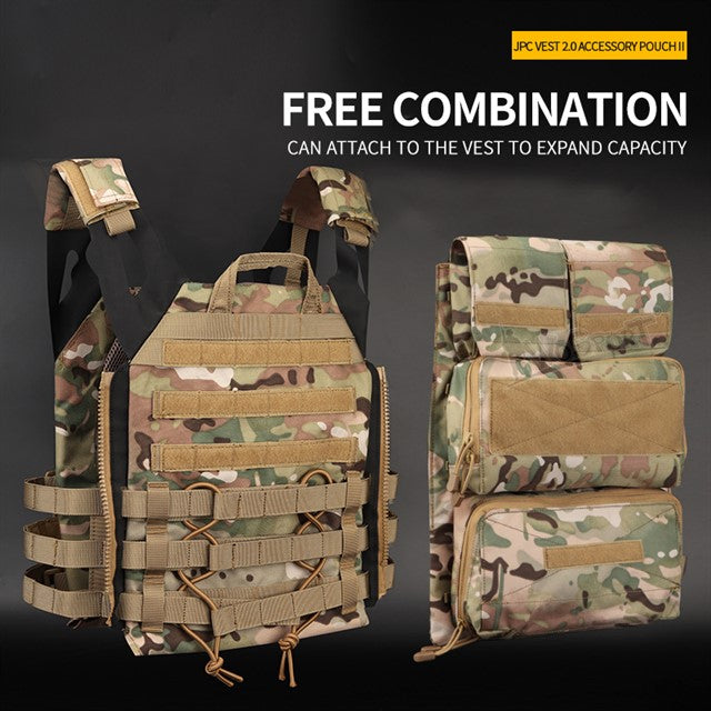 JPC vest 2.0 Accessory Bag II - OD Home > All products > Airsoft equipment and guns cases > Army backpacks and bags > Camelbags Wosport