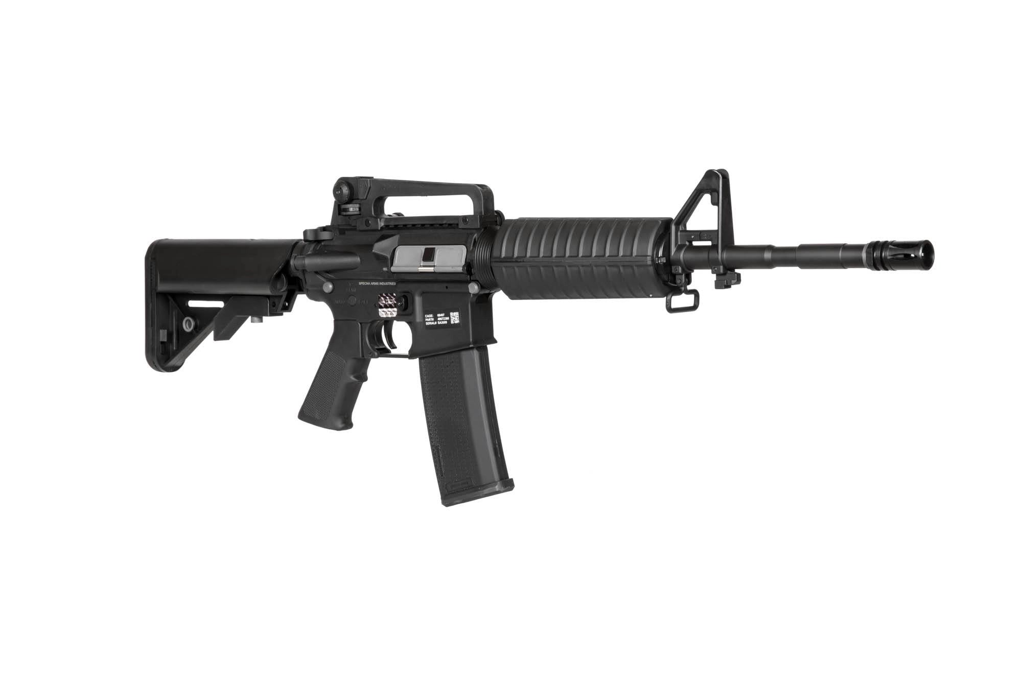 Specna Arms SA-F11 FLEX™ X-ASR 1.14 J airsoft rifle Black-1