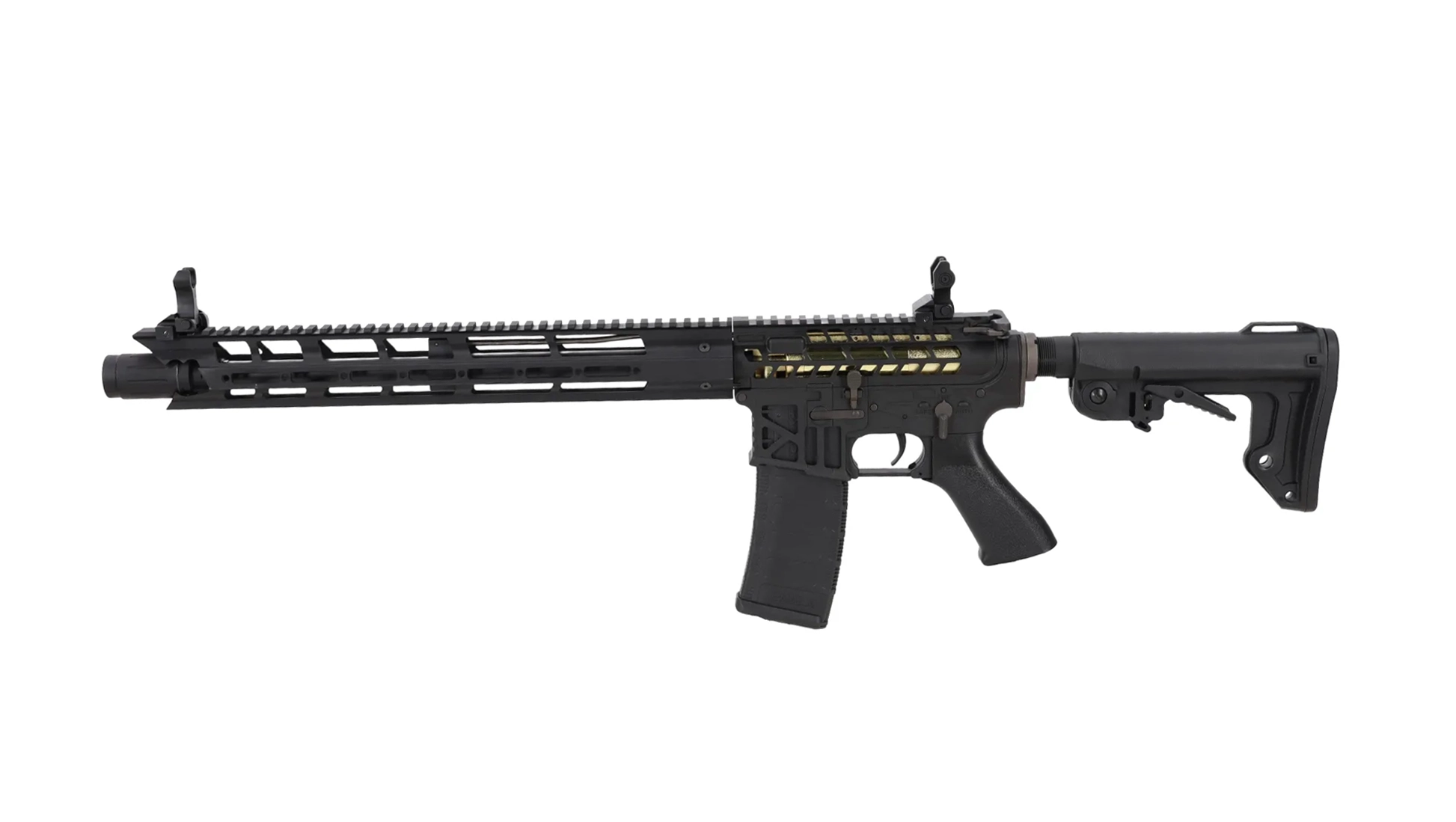 King Arms airsoft M4 TWS M-Lok Rifle Ver. 2 Limited Edition Rifle Black-8