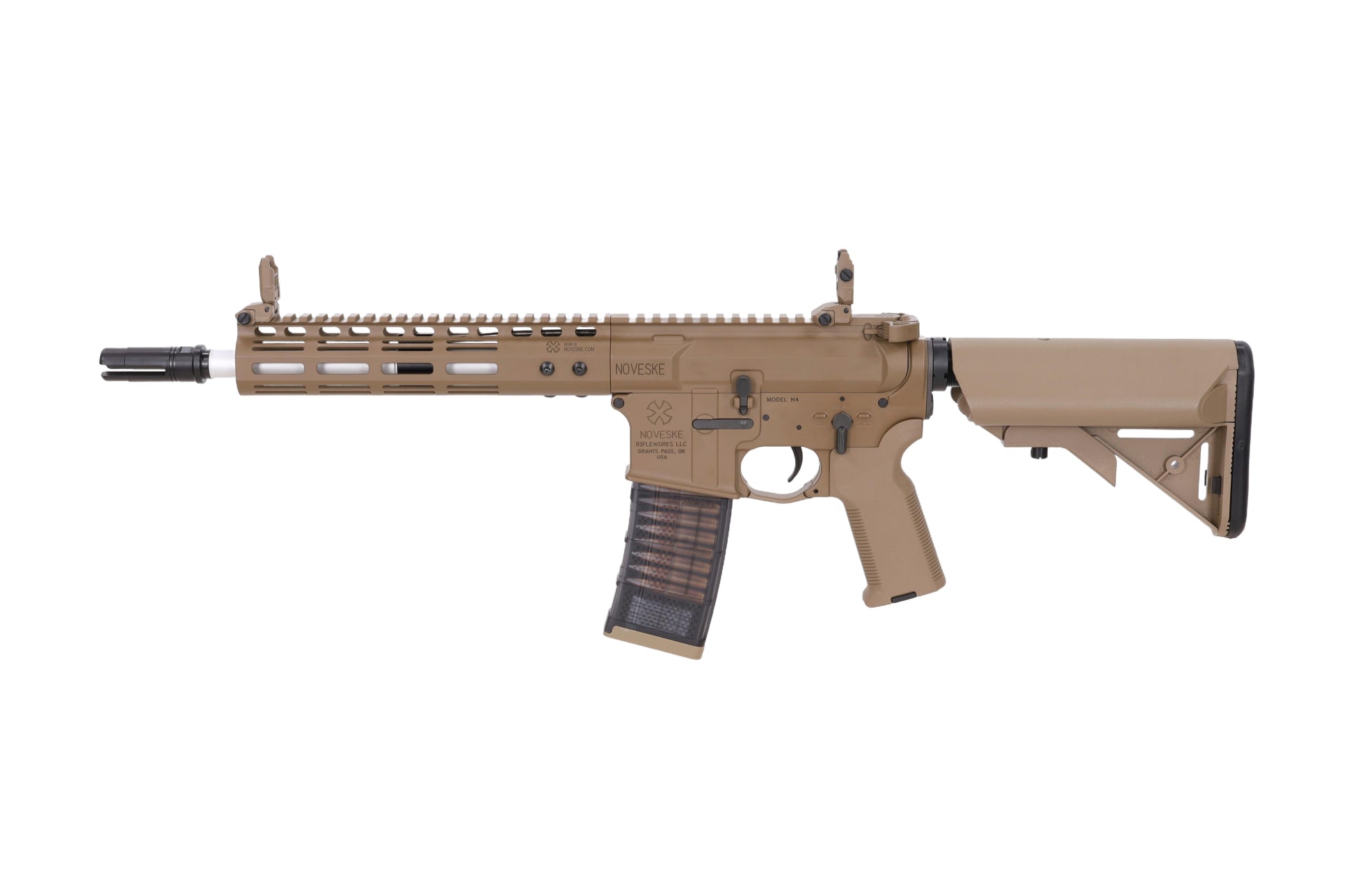 CYMA Noveske x EMG N4 Gen.3 SHORTY Platinum Gen.2 AEG Assault Rifle 10.5" - Tan-4