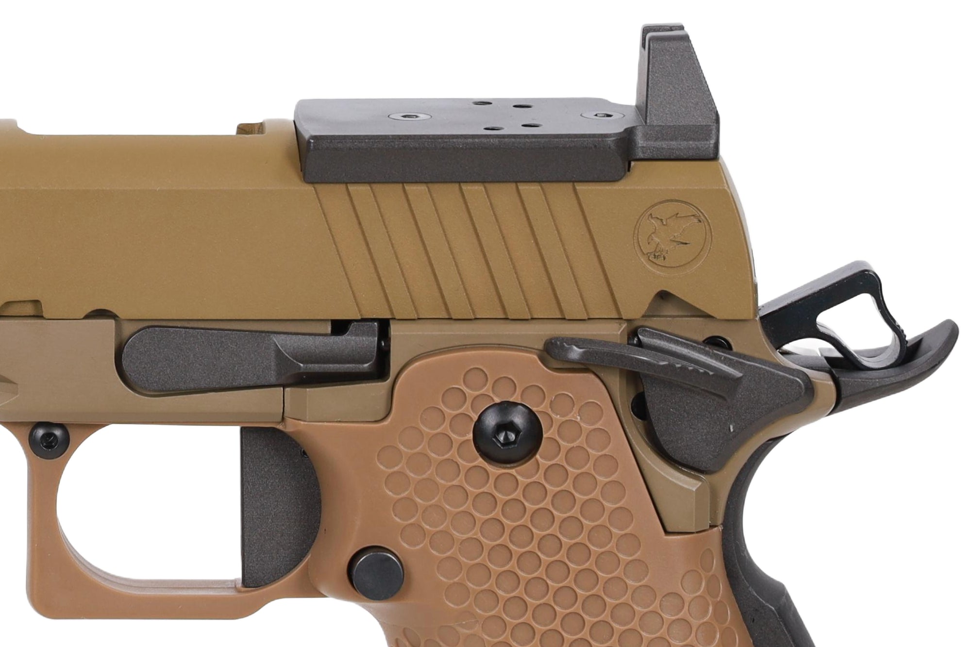RWA Nighthawk Custom Sand Hawk GBB Pistol Optics Ready - Tan-2