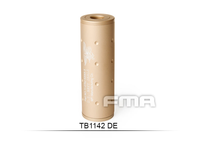 FMA U.S. Navy Seals Type Silencer 35x107 mm - Tan