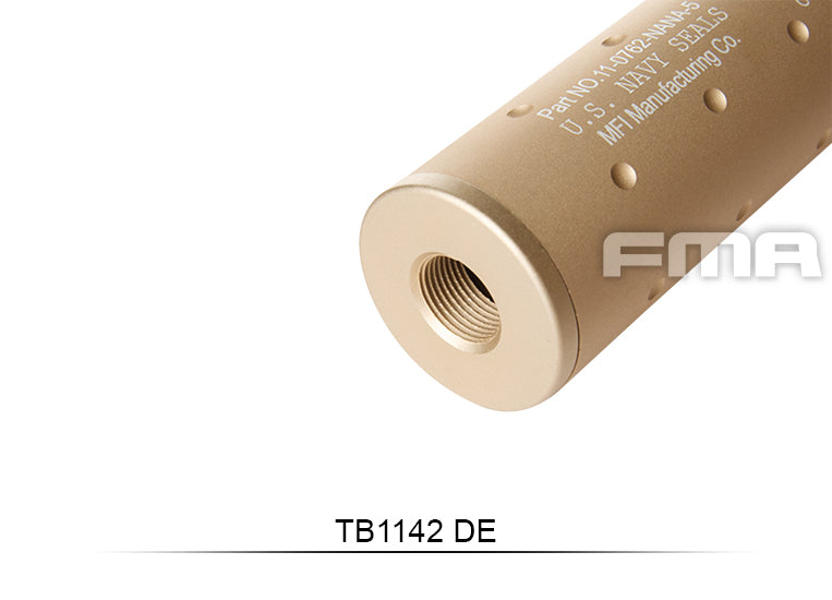 FMA U.S. Navy Seals Type Silencer 35x107 mm - Tan