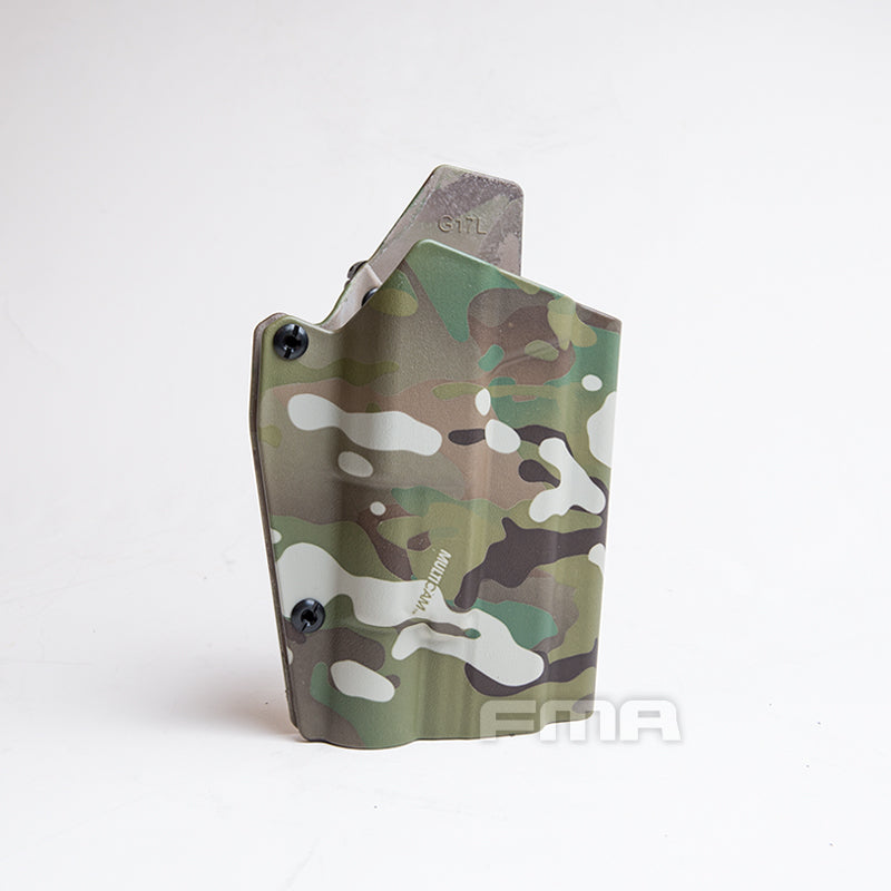 FMA Kydex Holster (with Flashlight X300), Right Hand - MC