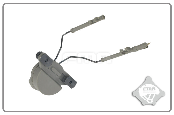 FMA EXFIL Helmet Mount for Peltor Comtac Headset - FG