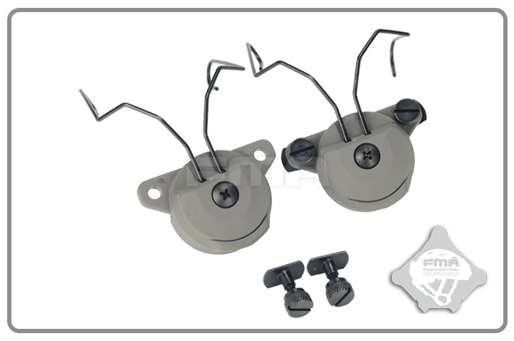 FMA EXFIL Helmet Mount for MSA Sordin Headset - FG