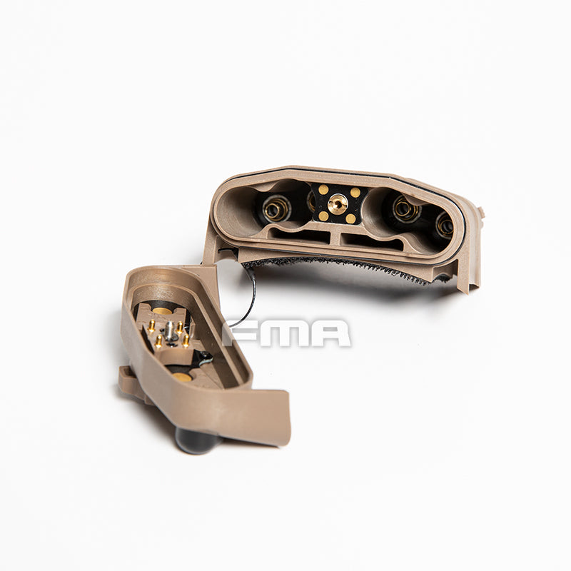 FMA PVS-31 Functional NVG Battery Case with IR Beacon - Tan