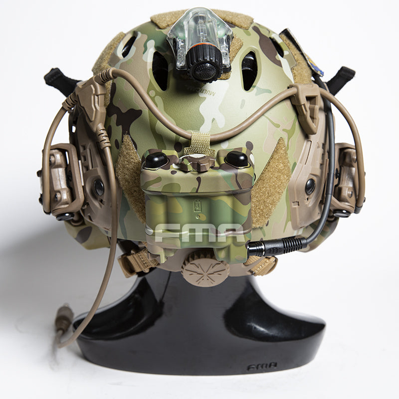 FMA PVS-31 Functional NVG Battery Case with IR Beacon - Tan