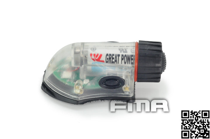 FMA MANTA Strobe IFF Beacon, IR / Red - Black