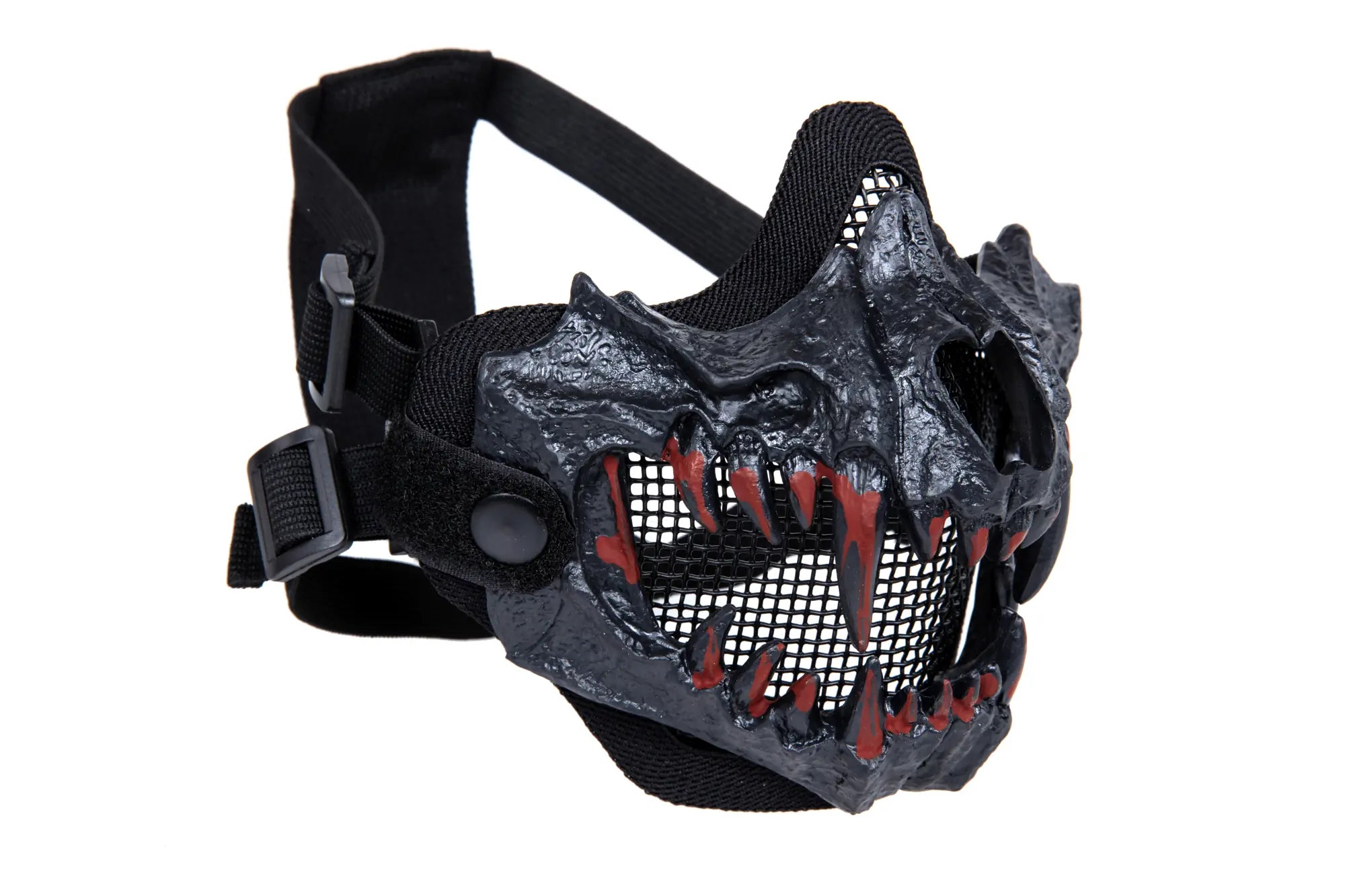 Stalker Fangs Standard Mask Black-1