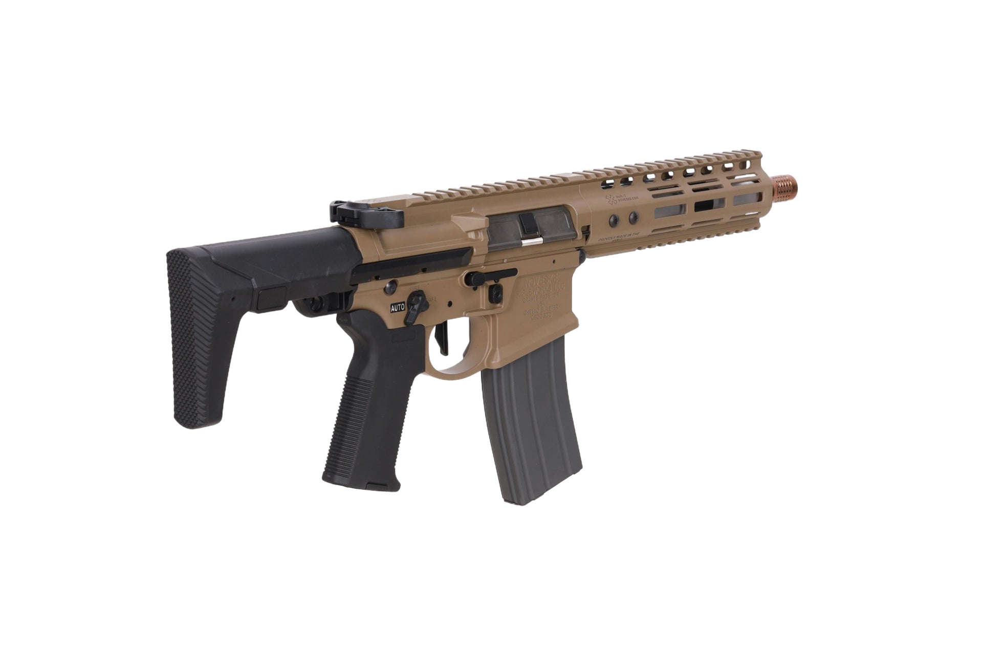 GBBR Noveske Ghetto Blaster NHR-7 7.94" MWS Gen.2 FDE