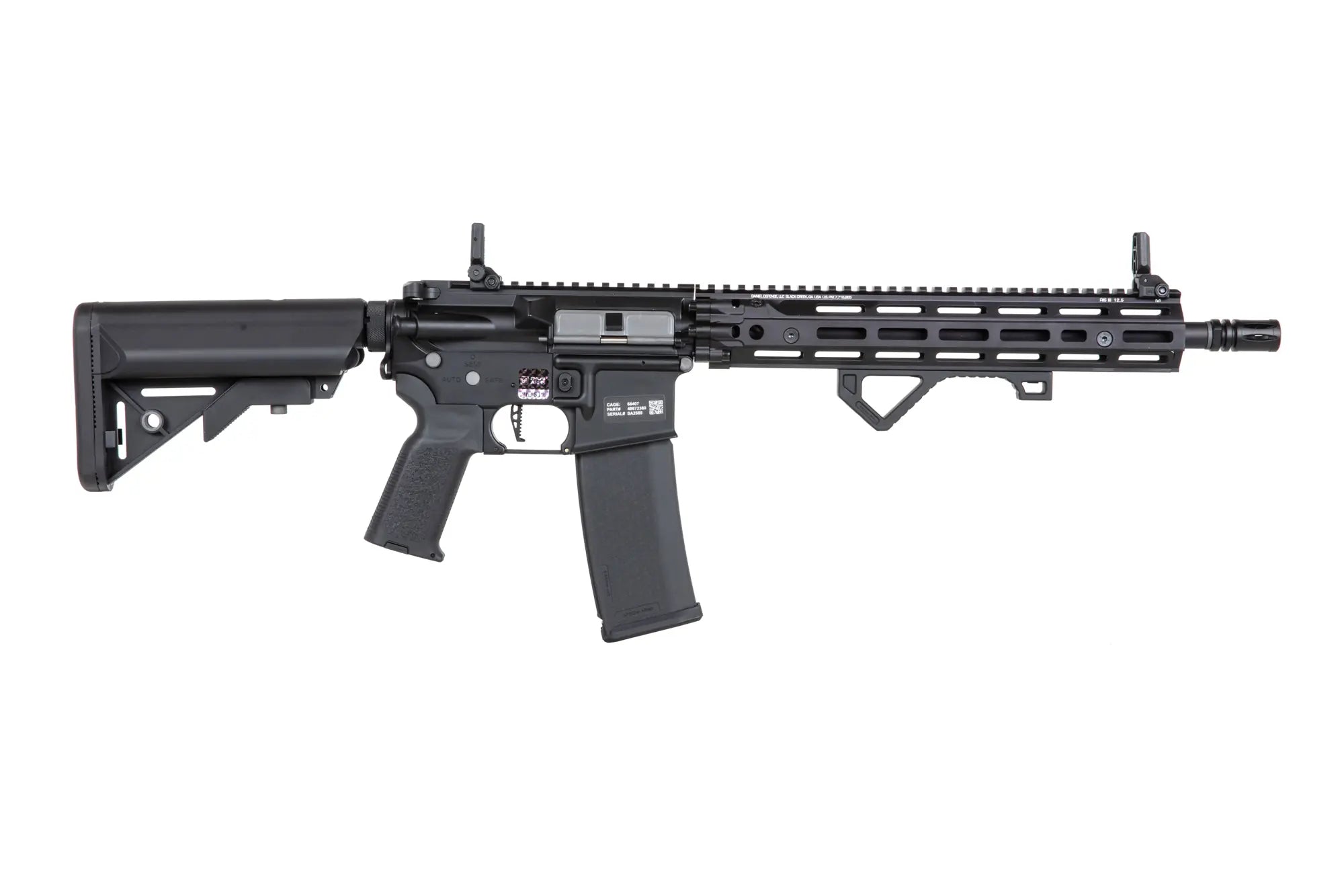 airsoft Specna Arms Daniel Defense® RIS III 12.5'' SA-P28 Prime™ Aster II ETU carbine with brushless motor Black-4