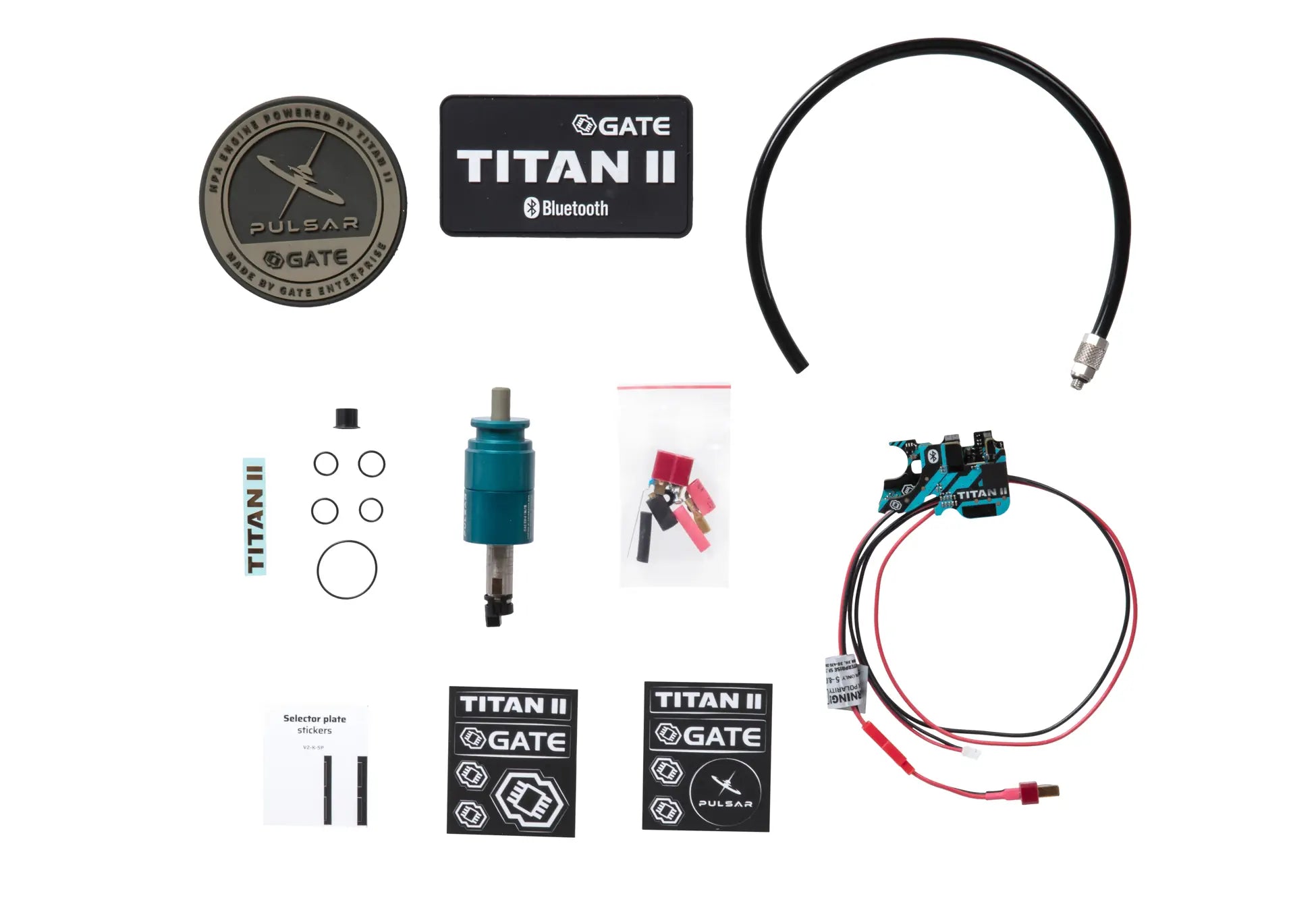 HPA GATE PULSAR S motor with TITAN II Bluetooth® (Rear wired) Gen. 2 + additional free nozzle