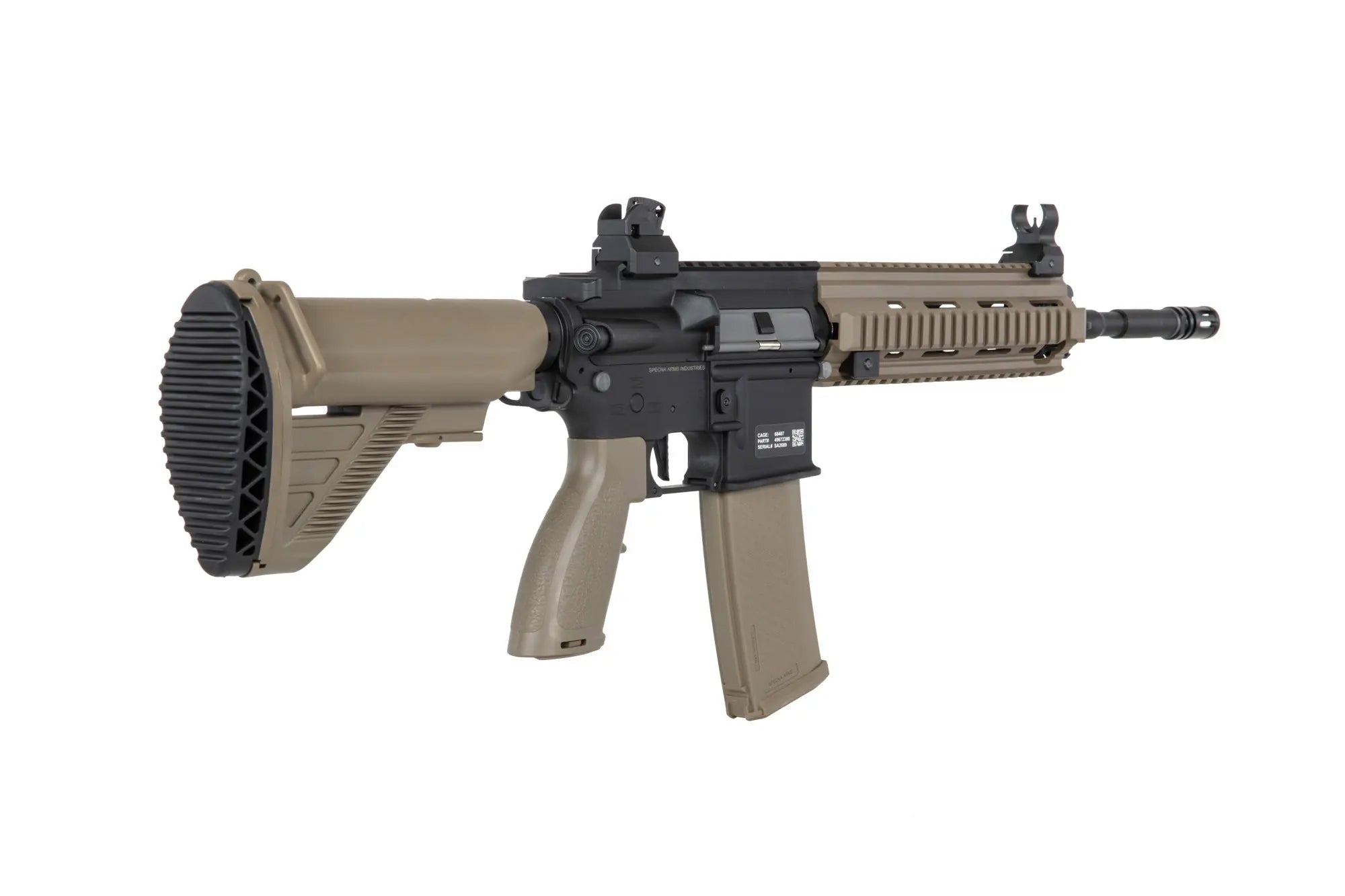 Specna Arms SA-FH07 FLEX™ HAL ETU™ Half-Tan airsoft Carbine-2