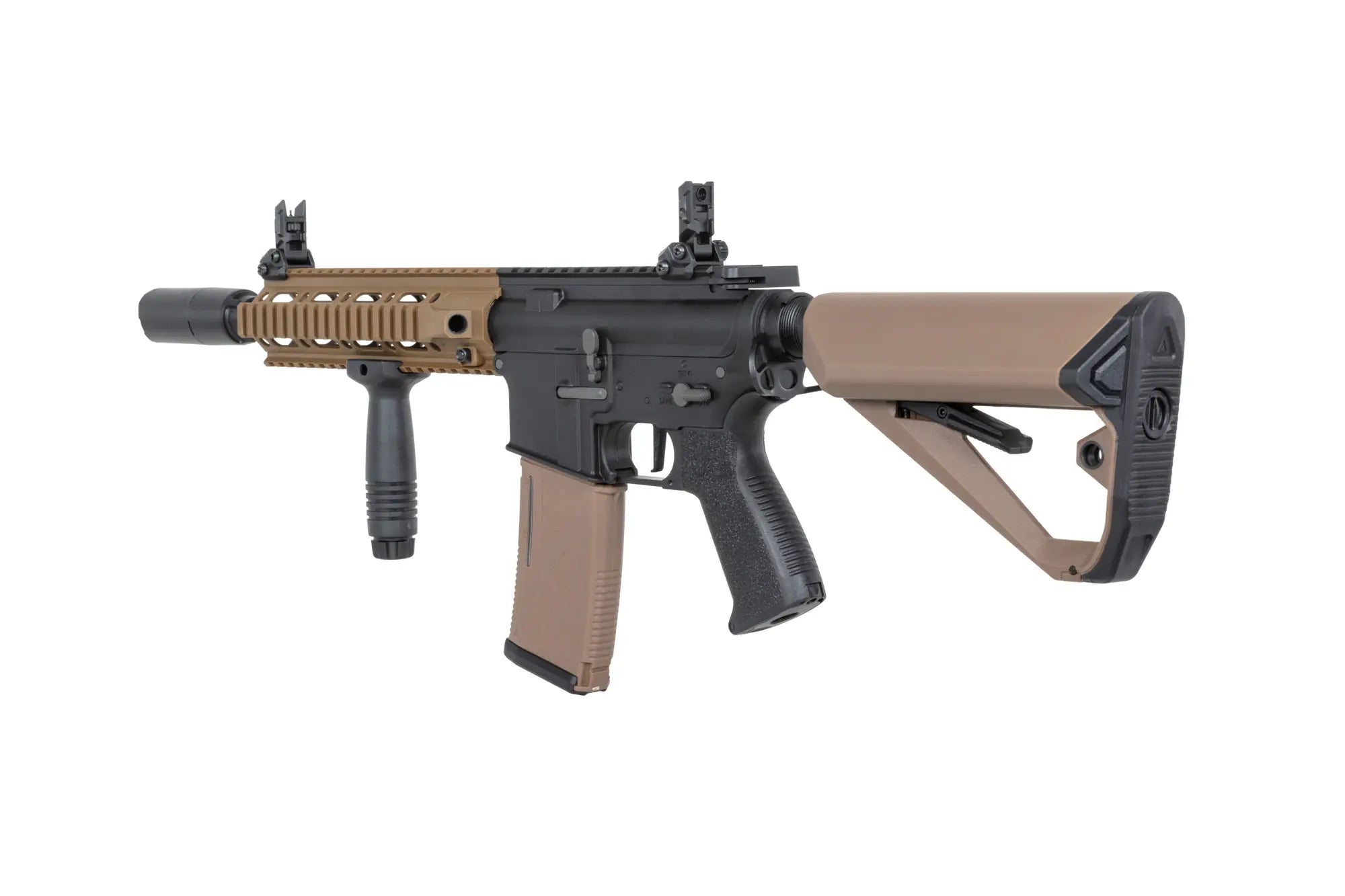 Airsoft Rifle LWT MK-II CQB 10" AEG SPORT SE Starter Pack Half-Tan