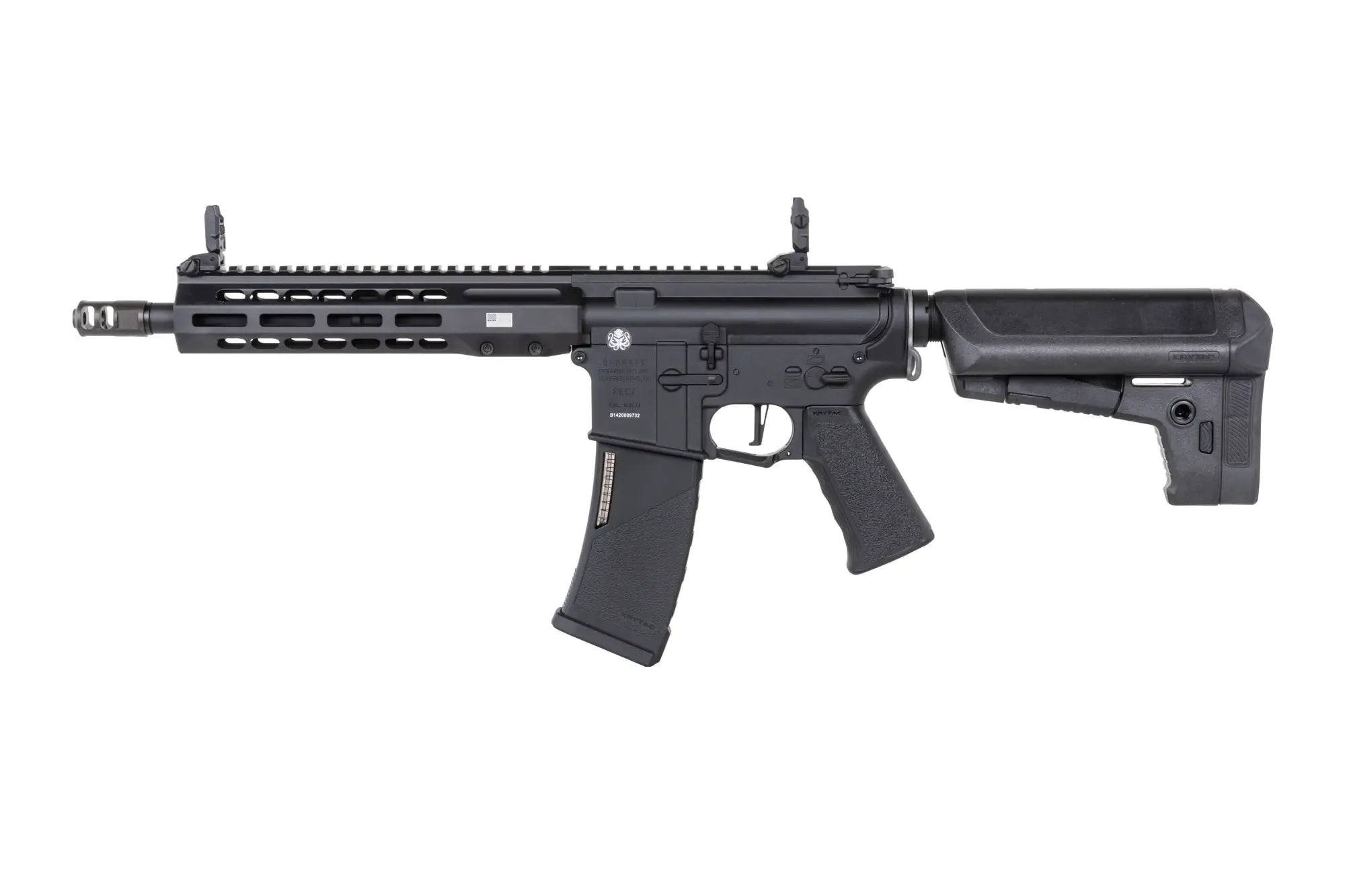 Krytac Barrett REC7 MK3 SBR airsoft Carbine Black-1