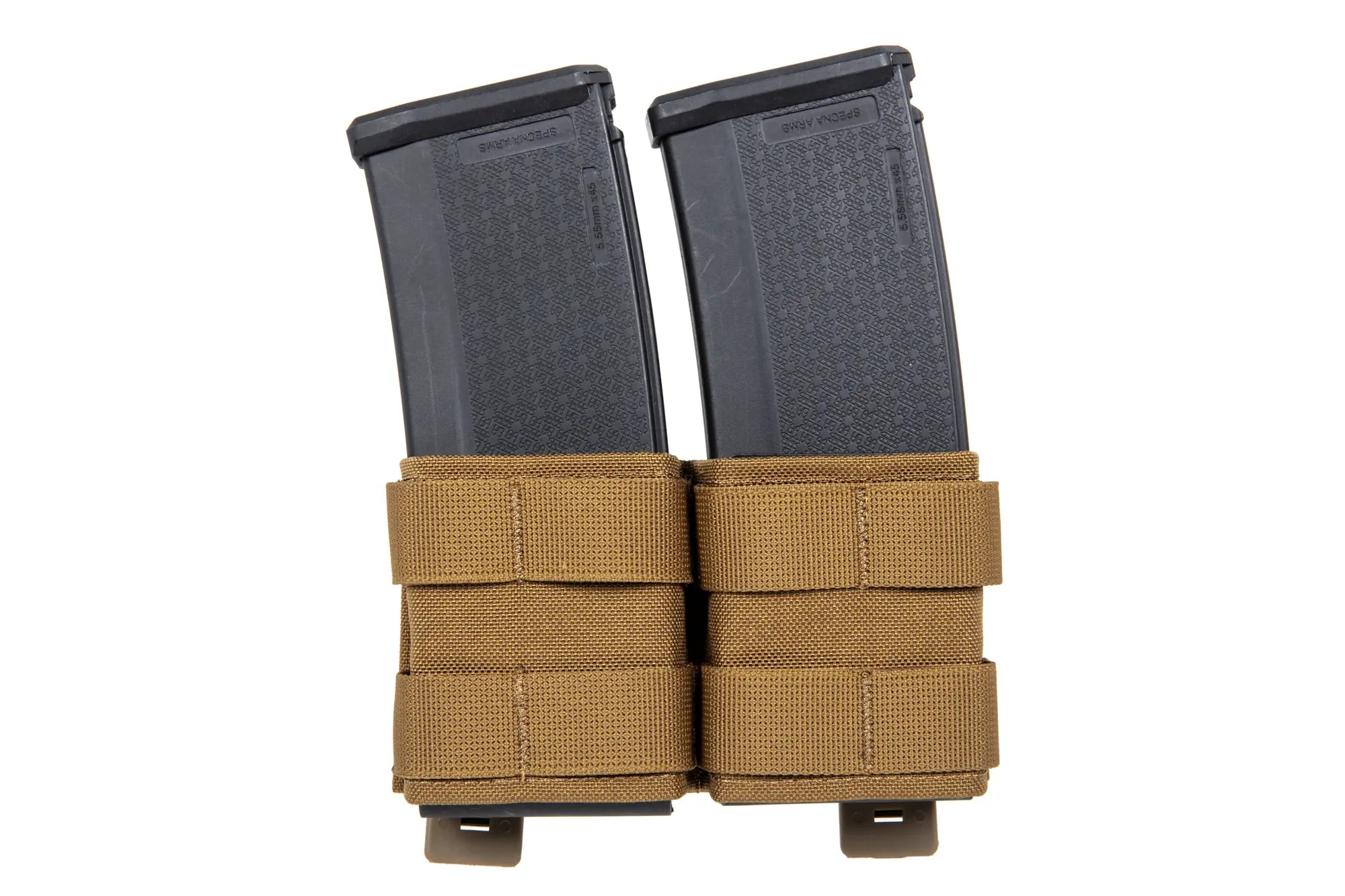 Double open magazine pouch 5.56 mm Wosport Coyote Brown-1