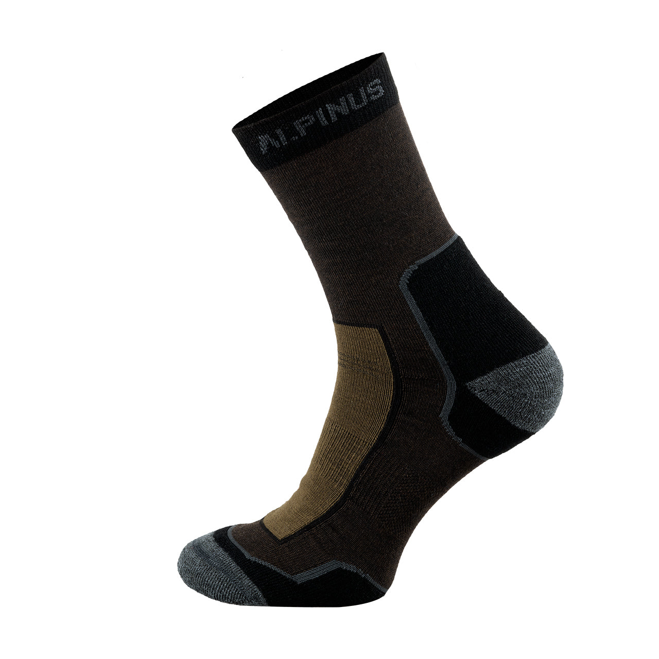 Merino Coolmax socks Alpinus Sveg 39-42 Brown/Black
