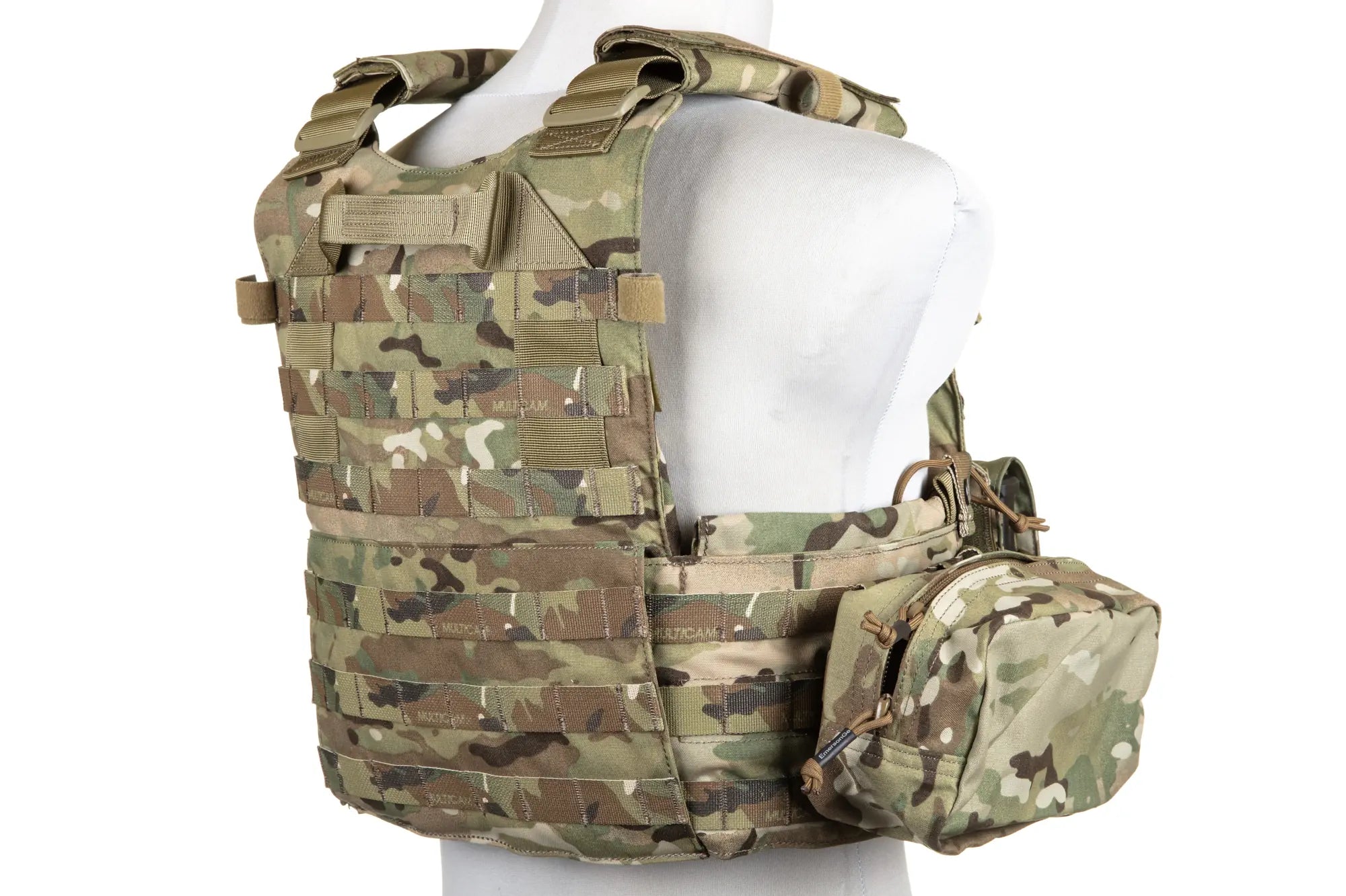 Emerson Gear 6094A Style Plate Carrier waistcoat with loader set Multicam-2