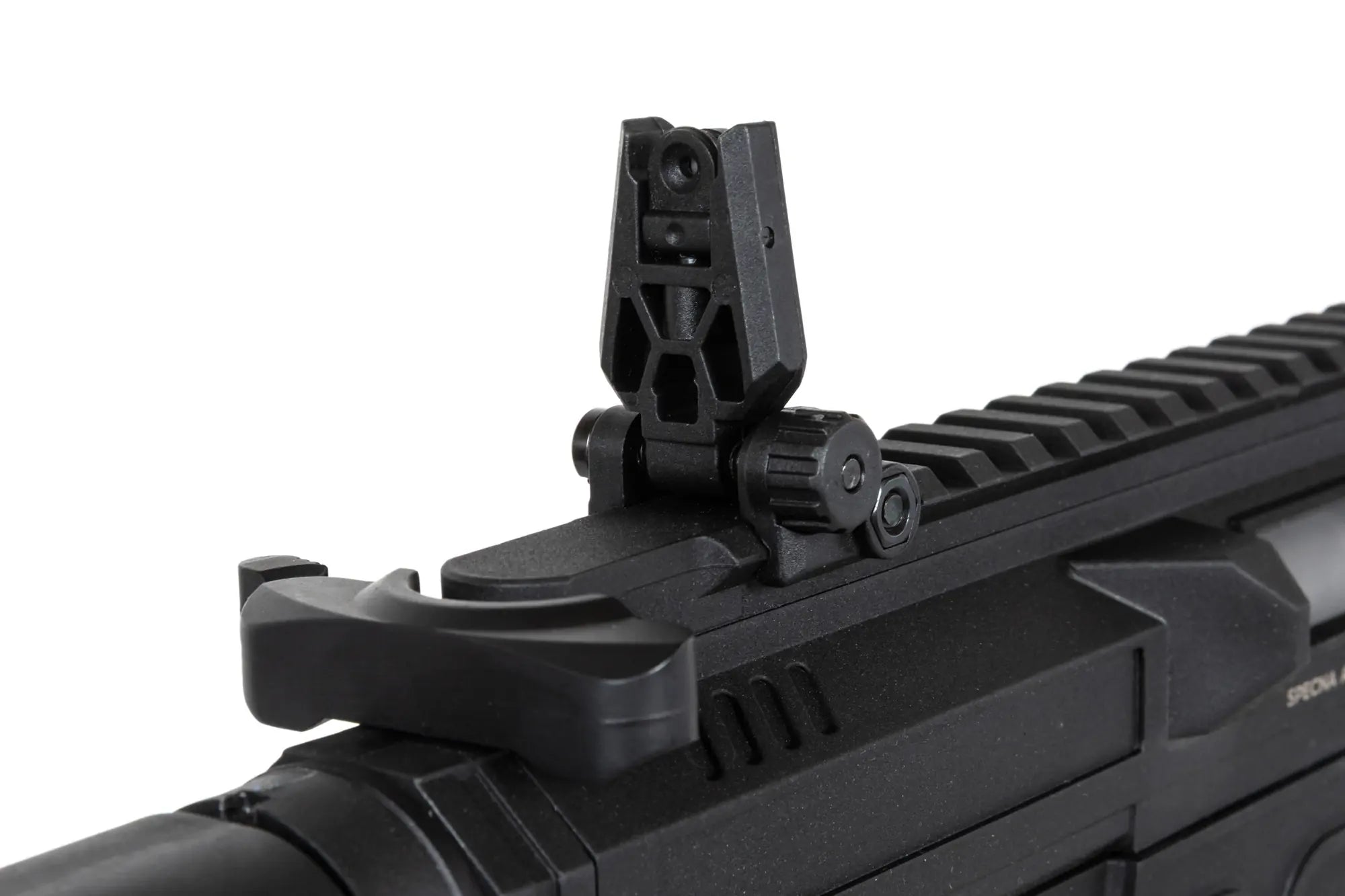 Airsoft Replica SA-FX02 FLEX HAL ETU machine gun with orange flash hider