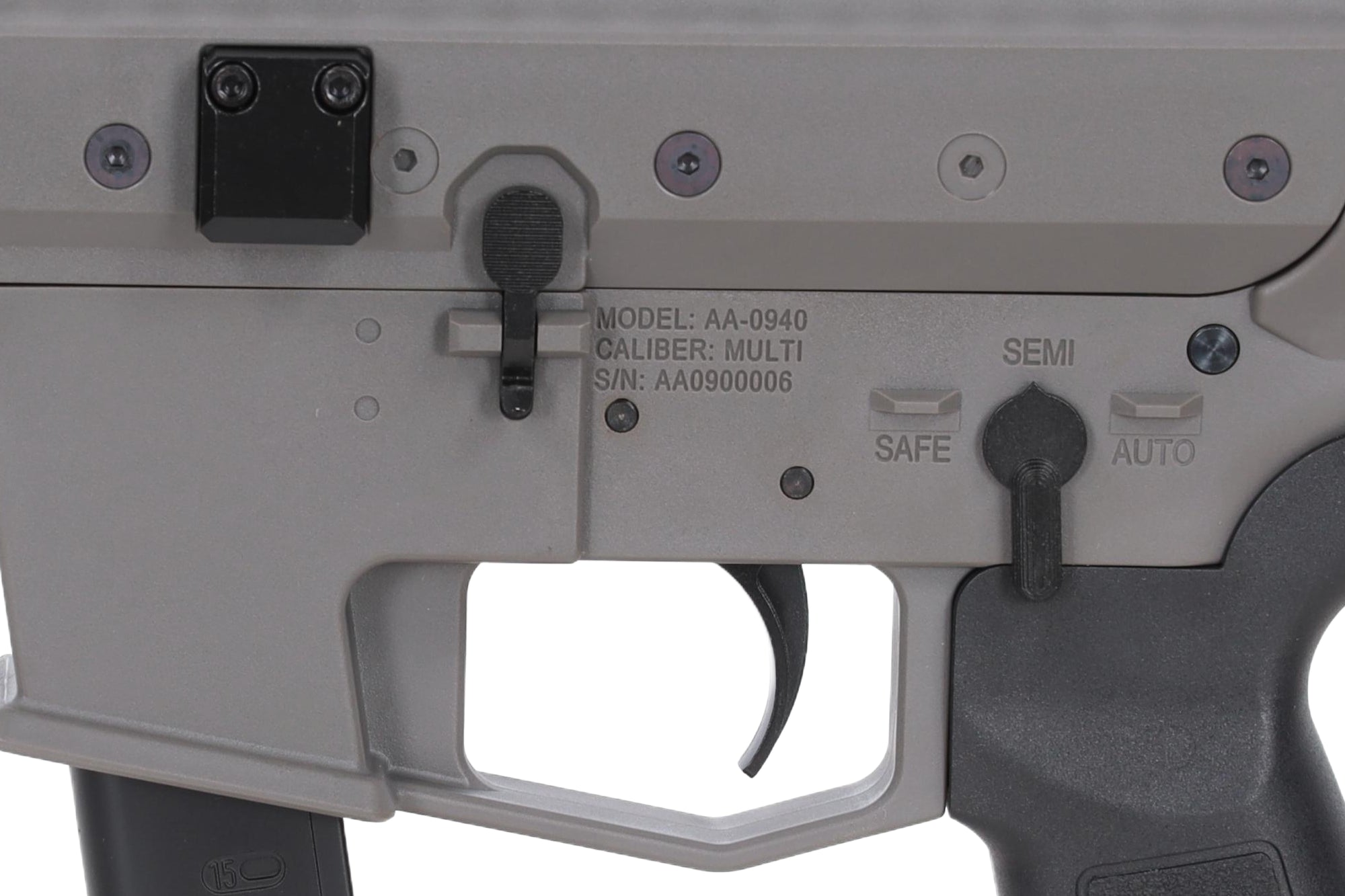 Lambda Defence x Angstadt Arms airsoft machine gun MDP-9 Grey-4