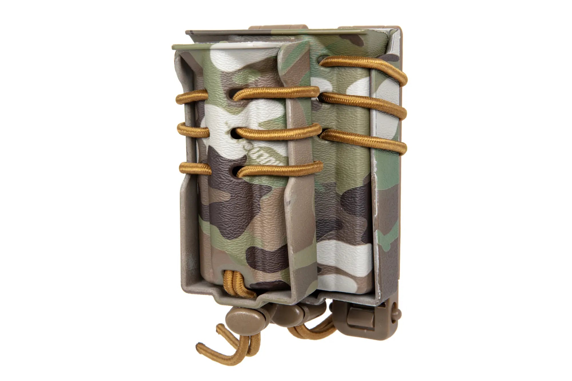 Carrier for 2 M4/M16 and 9mm magazines Wosport Urban Assault Quick Pull Multicam