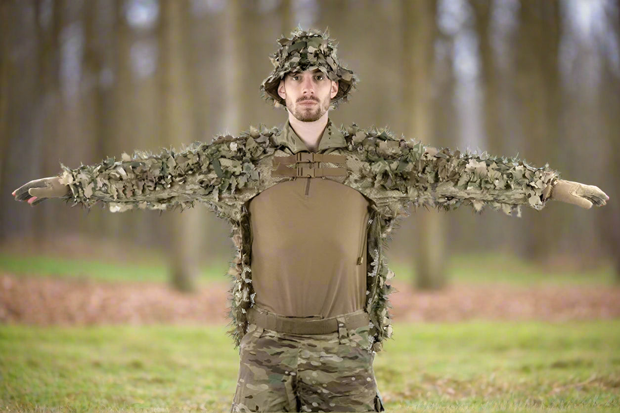 3D Ghillie Shoulder Piece