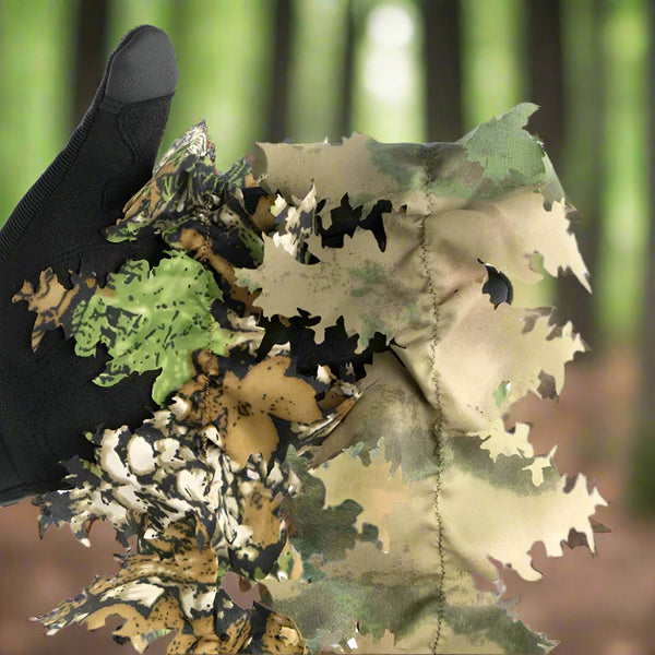 Rogue Concealment Ghillie Bastelset  200 Knstliche Bltter + Kabelbinder,  Tarnung
