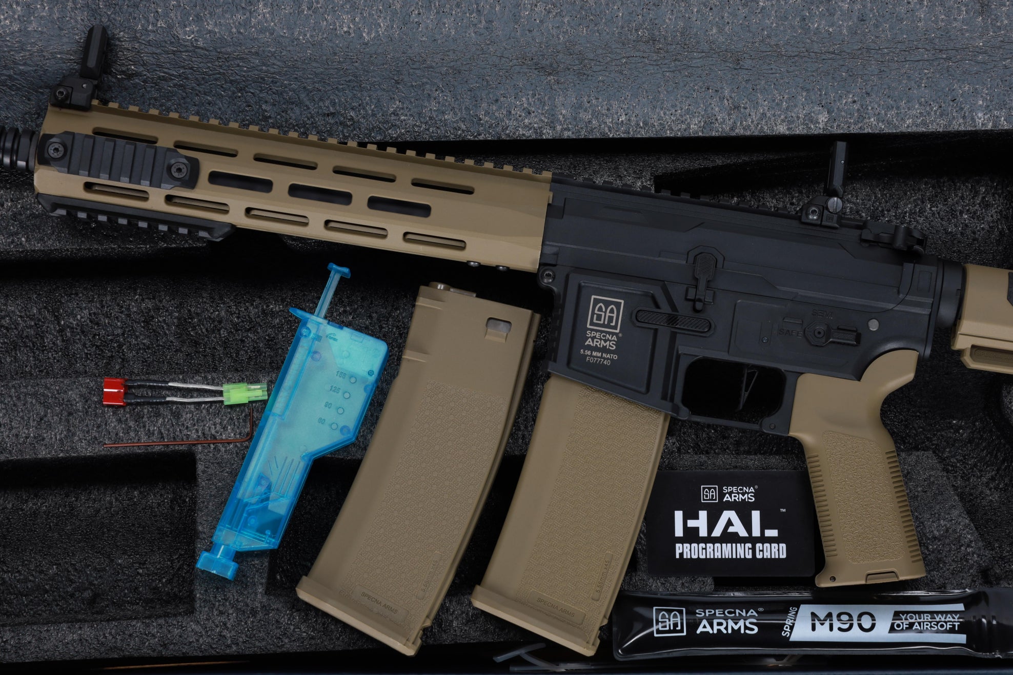 SA-F03 FLEX Gen.2 BLDC HAL ETU Half-Tan Airsoft rifle