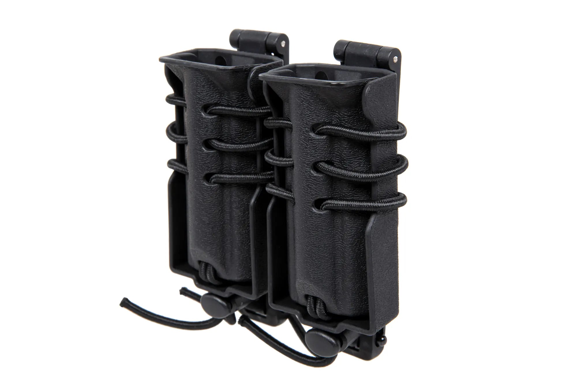 Carrier for 2 9mm magazines Wosport Urban Assault Quick Pull Black