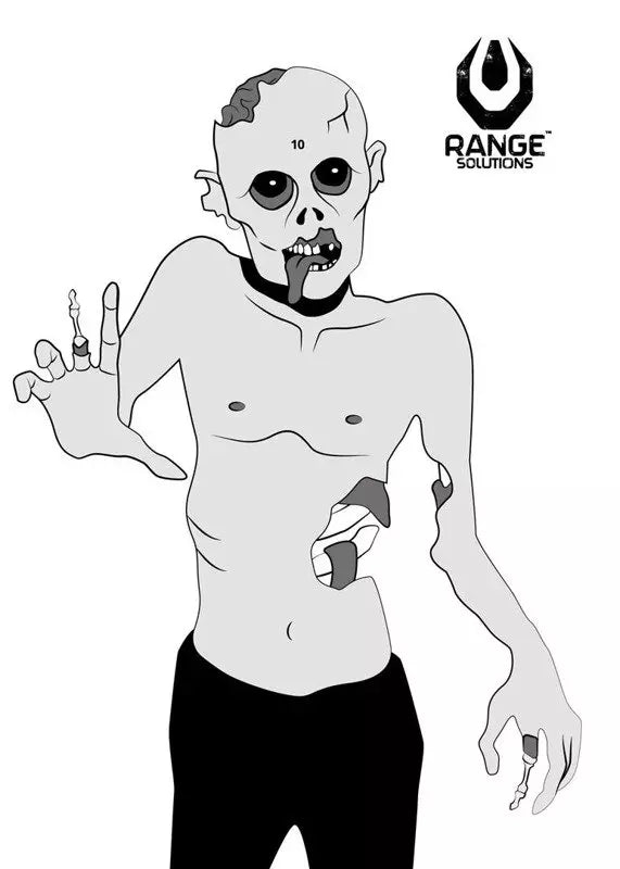 “Zombie” Shooting Targets - 50 Pcs