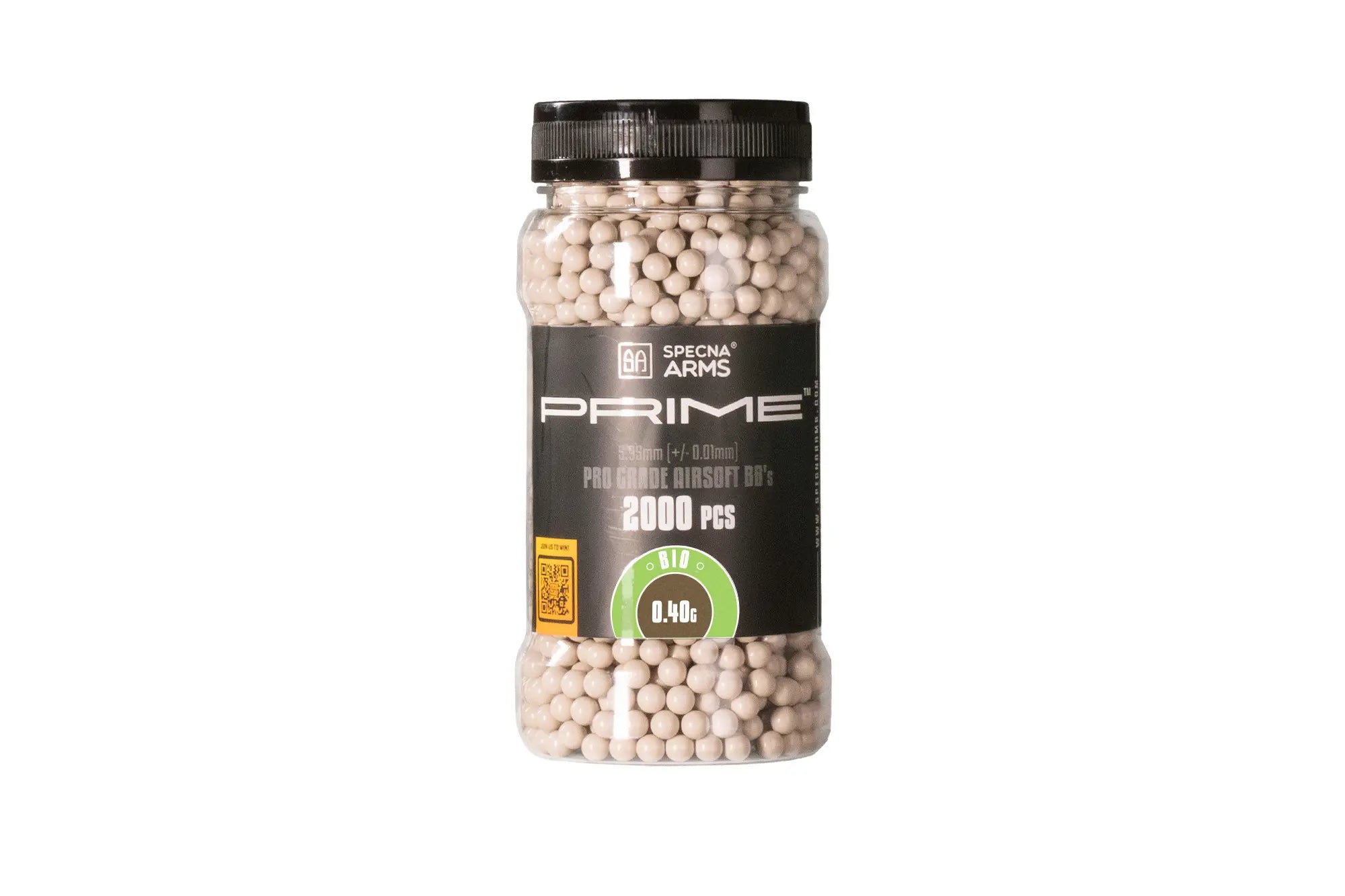 Specna Arms PRIME™ BIO 0.40g precision BBs - 2000 pcs.