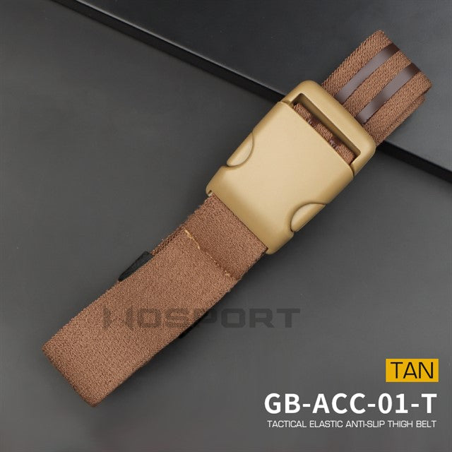 Tactical Elastic Anti-slip Thigh Belt - TAN Home > All products > Airsoft equipment and guns cases > guns and Holsters' cases > Pistol housing Wosport