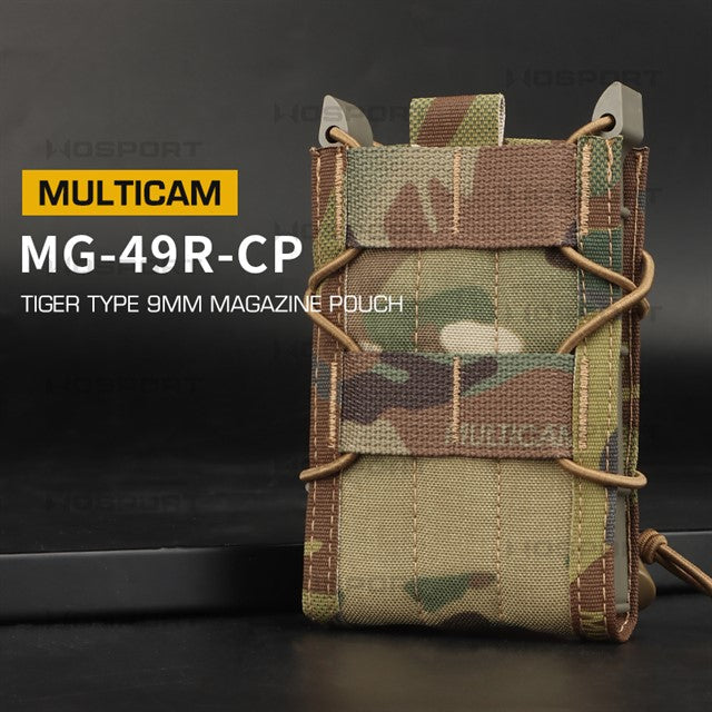 WST Tiger Type 5.56 Magazine Molle Pouch - MC Home > All products > Airsoft equipment and guns cases > Pouches, pockets, discarders > Pouches for rifle trays > Pouches for storage Mid-cap Magazines for 5.56 (M4/M16) Wosport
