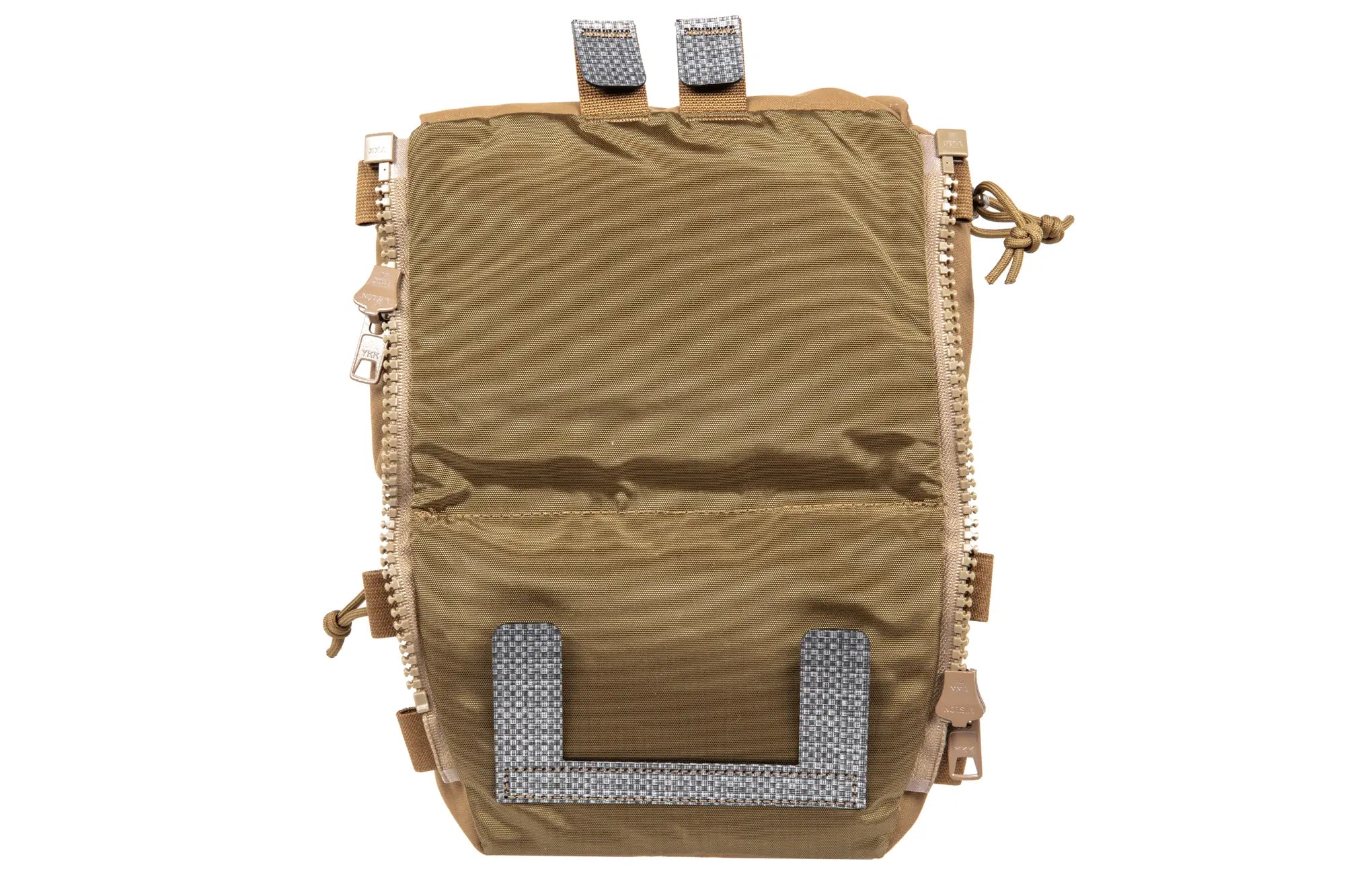 Back panel with MOLLE system for the V5 PC Wosport tactical vest Coyote Brown-1